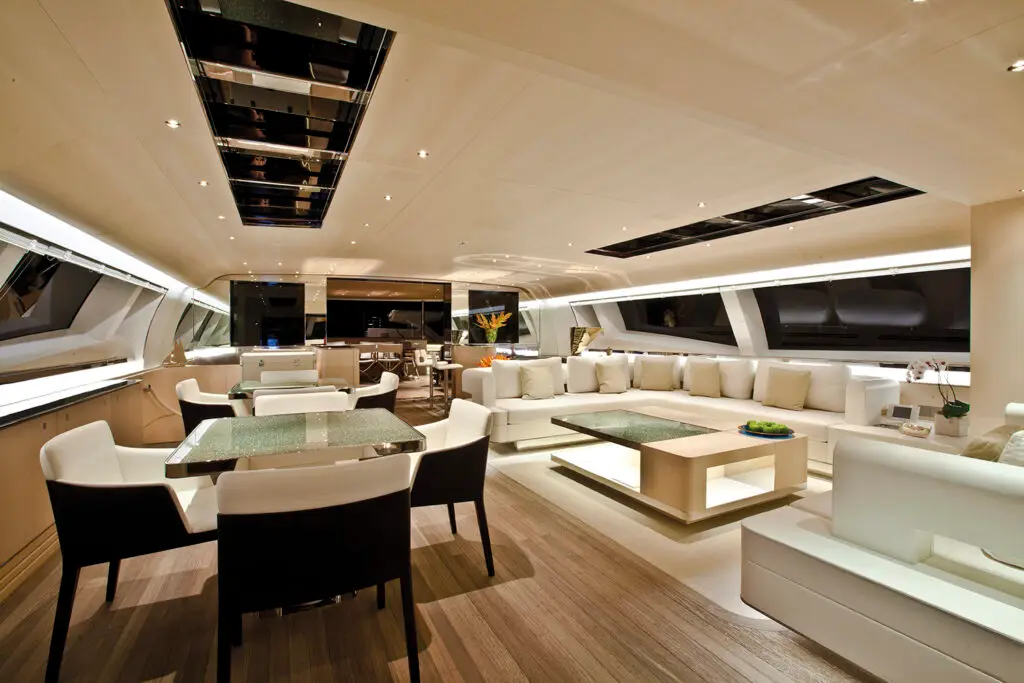 Zefira Luxury Superyacht with Interior by Marxcraft