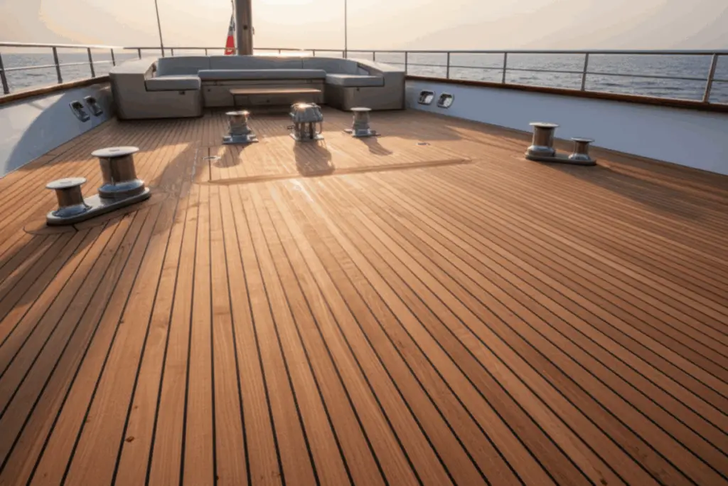 Teak Decking for Classic Boats by Marxcraft
