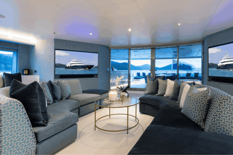 Marxcraft's Interior Refit of 54m Luxury Superyacht for Ian Malouf